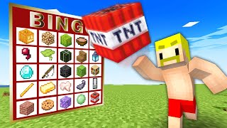 TNTしか使えない世界でビンゴ勝負！【マイクラ】