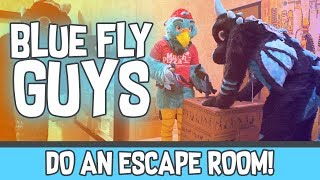Adler and Blazen do an Escape Room - Blue Fly Guys at Fuzzy Logic