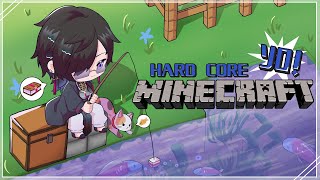 【ソロマイクラ / ハードコア】釣りガチャしながらまったり雑談 / ネザーもあるかも？ #03【四季凪アキラ/VOLTACTION/にじさんじ】