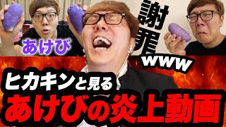 8年前のあけびの炎上動画を見て反論するヒカキン