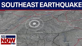 BREAKING: Atlanta, Knoxville rattled as earthquake shakes the Southeast |  LiveNOW from FOX