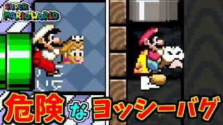 【ゆっくり実況】腐ったヨッシーでRTA技が出来るか検証してみたら危険なバグに遭遇した【マリオワールド】