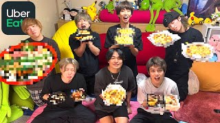 ウーバーイーツ頼み合い企画やってみたらやっぱり大食いになったwww