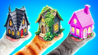 Construímos uma Casinha para Animais de Estimação! Truques e Gadgets DIY!