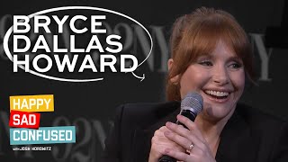 Bryce Dallas Howard talks PETS, STAR WARS, and gets surprised by Ron Howard!