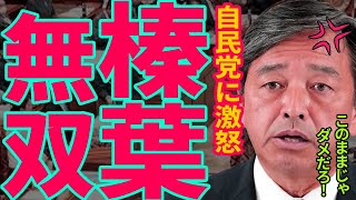 日本が深刻な事態に直面…【国民民主党　玉木雄一郎　榛葉賀津也　榛葉幹事長　トランプ　関税　西田昌司】