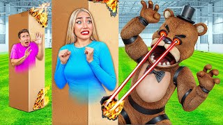 究極のかくれんぼ 付き Freddy’s Fazbear | 面白い瞬間 TeenDO Challenge