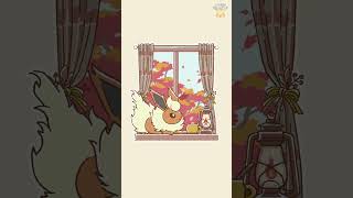 【ポケモン公式】ポケモン Shorts ～窓辺のイーブイたち〜 #ポケモンKidsTV