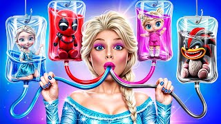 Magische Elsa Makeover: een Frozen Poppenhuisverhaal!