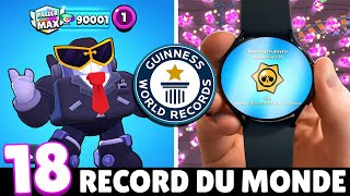 18 NOUVEAUX RECORD du MONDE🥇 complètement FOU dans Brawl Stars !!