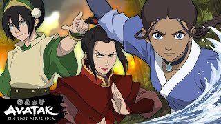 1 HOUR of the Strongest Women from Avatar: The Last Airbender 💪 | Avatar