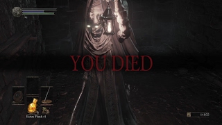 Dark Souls 3 - a Statue and a Dungeon