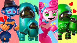 5 BEST AMONG US 3D ANIMATIONS COMPILATION!