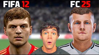 ¡JUEGO CON KROOS en CADA FIFA!