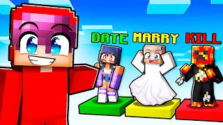 Minecraft DATE MARRY KILL (YouTuber Edition)