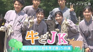 【牛とJK】 双子の女子高校生「和牛甲子園」に挑む 熱き戦いの行方は？【ドキュメント広島】